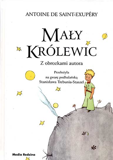MALY KSIAZE MAŁY KSIĄŻĘ ANTOINE DE SAINT-EXUPERY Polskie ksiazki Polish book 